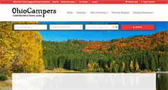 Desktop Screenshot of ohiocampers.com